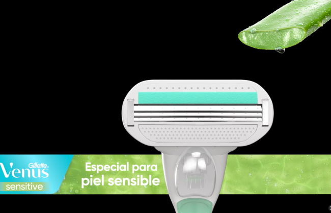 Zócalo 3D TV - Gillette Venus